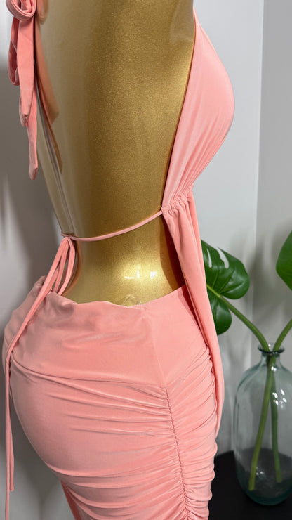 LEYLA BLUSH DRESS