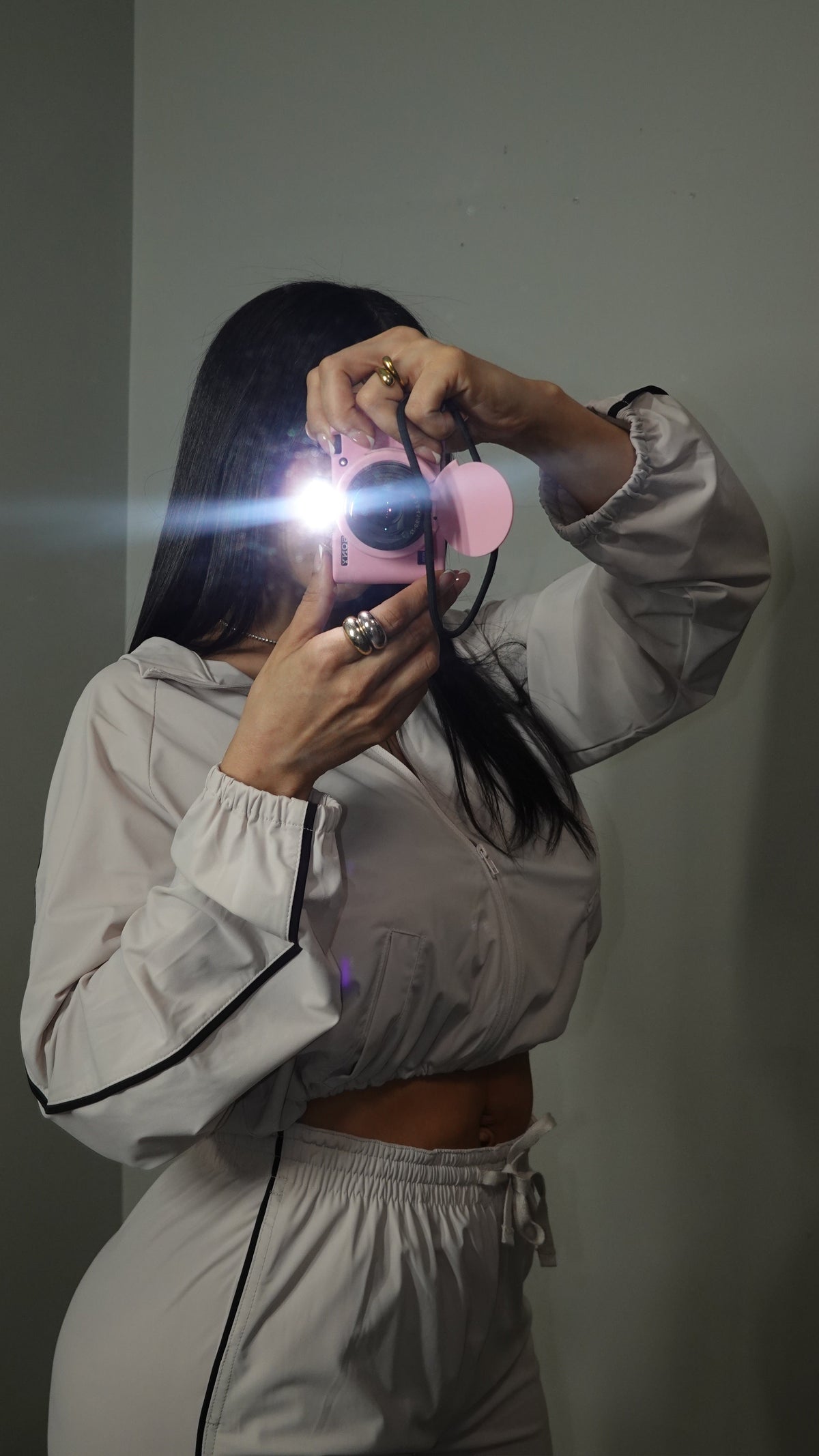 ANGELINA TRACKSUIT SAND COLOR