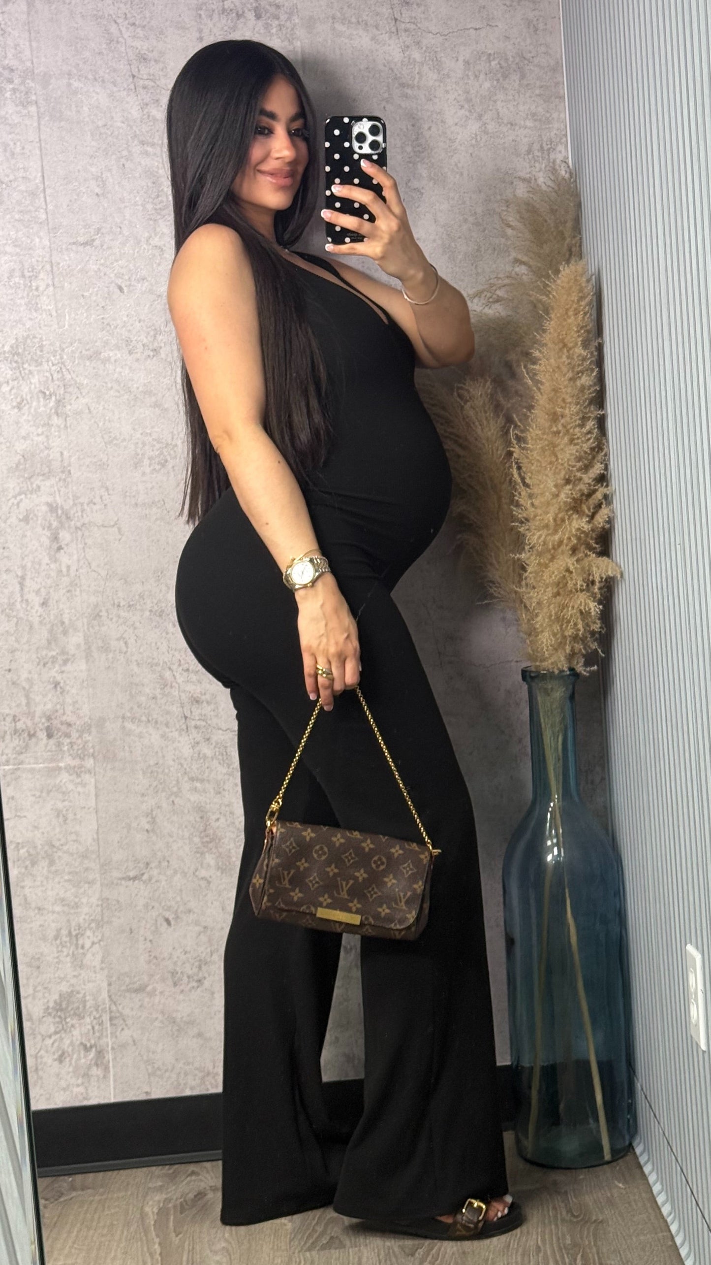 ALE BLACK JUMPSUIT