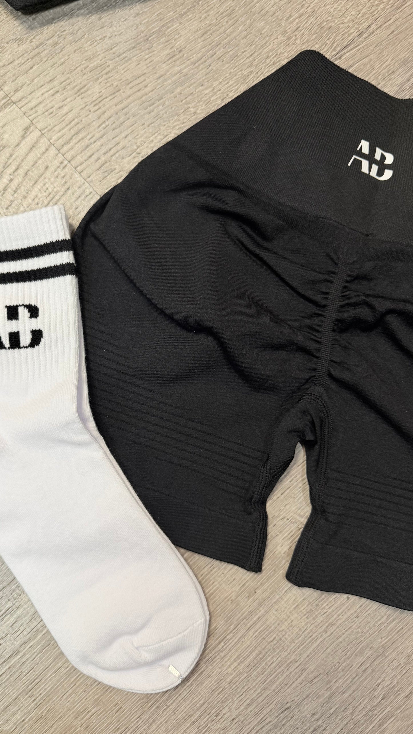 Milany 3pcs Short Set BLACK