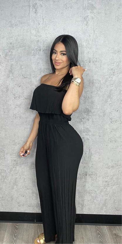 Anastasia Tube Jumpsuit Black