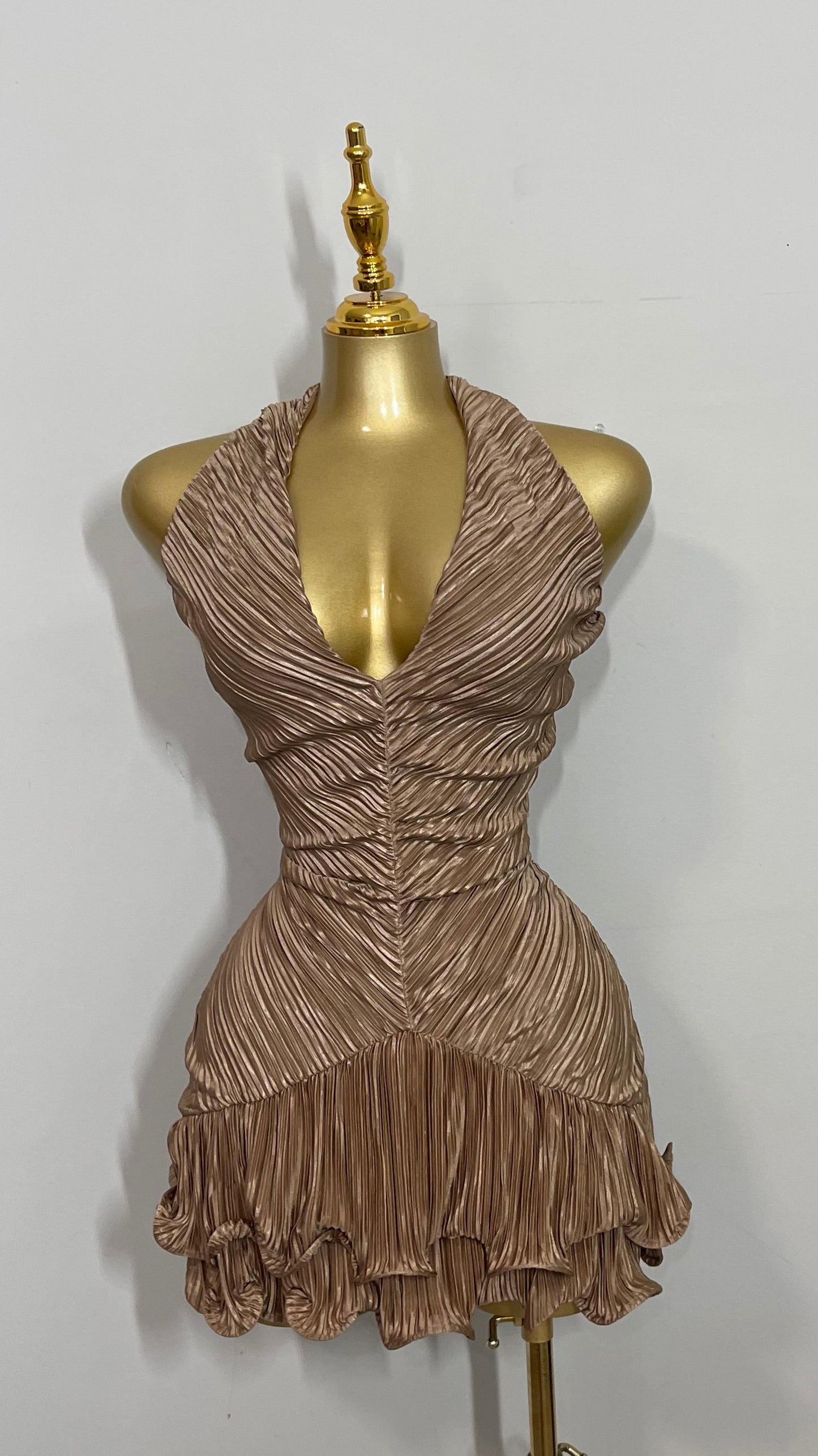 BIANCA MOCHA DRESS