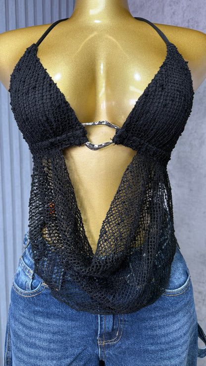 FRANCHESKA BLACK TOP