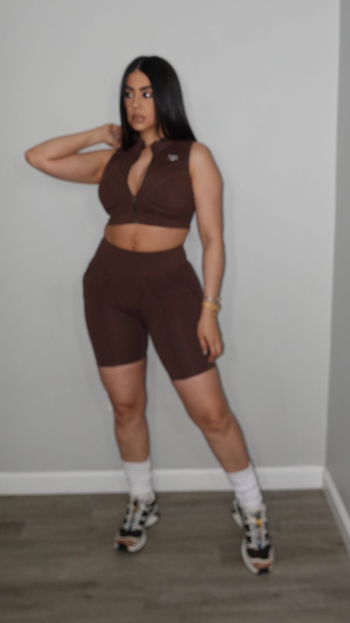 AB NALA BROWN PANTS SET 🤎