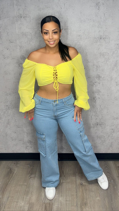 Coralis Yellow Top