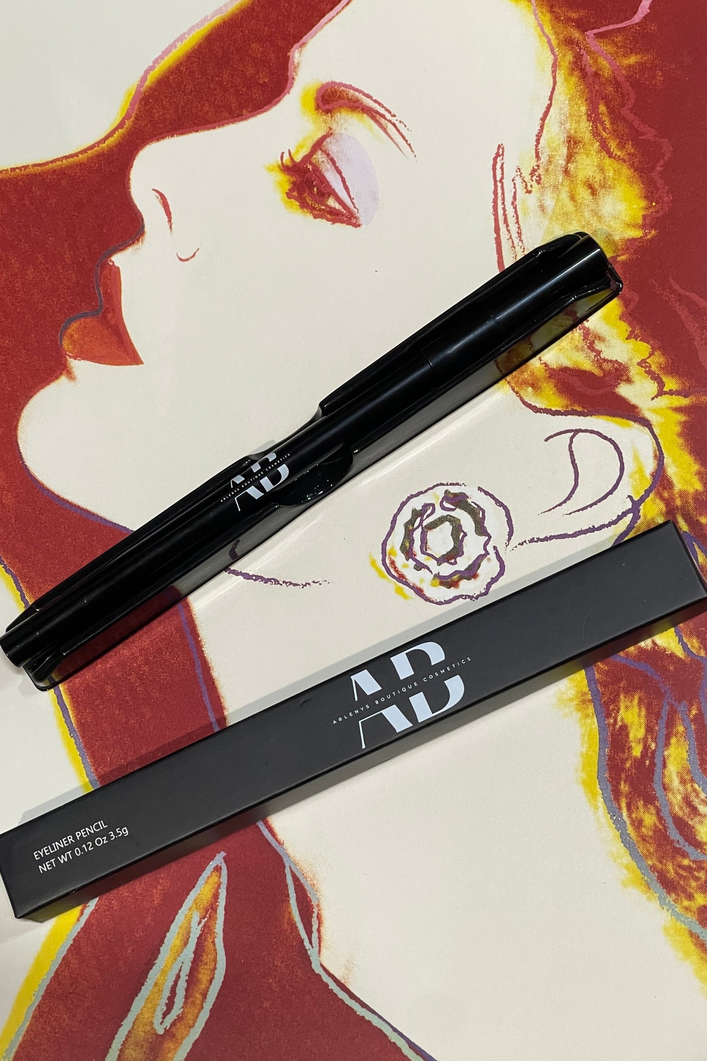 EYE LINER CREAM BLACK con Rotador  Waterproof
