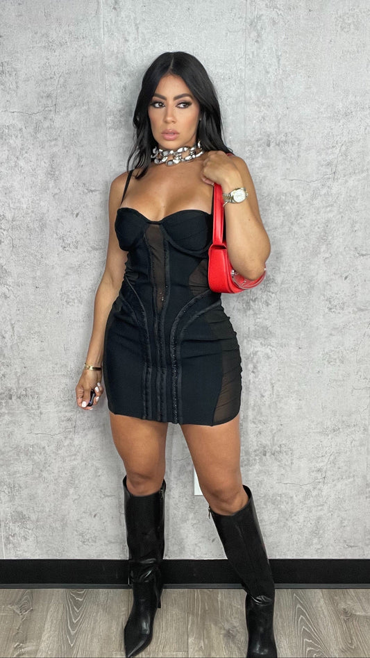 Paulette Black Dress
