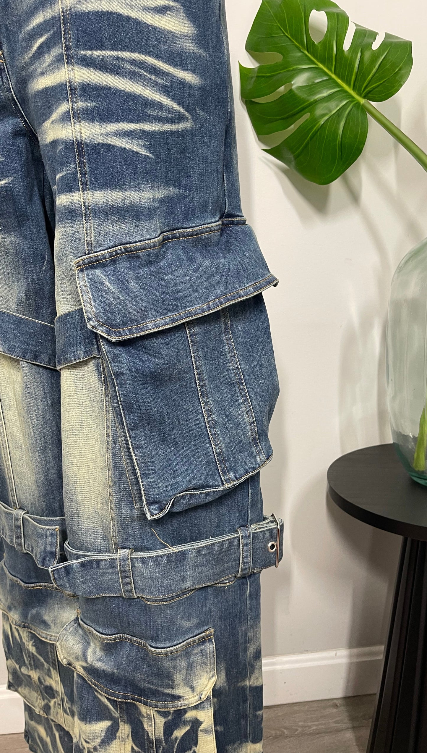 KARLA DENIM PANTS SET