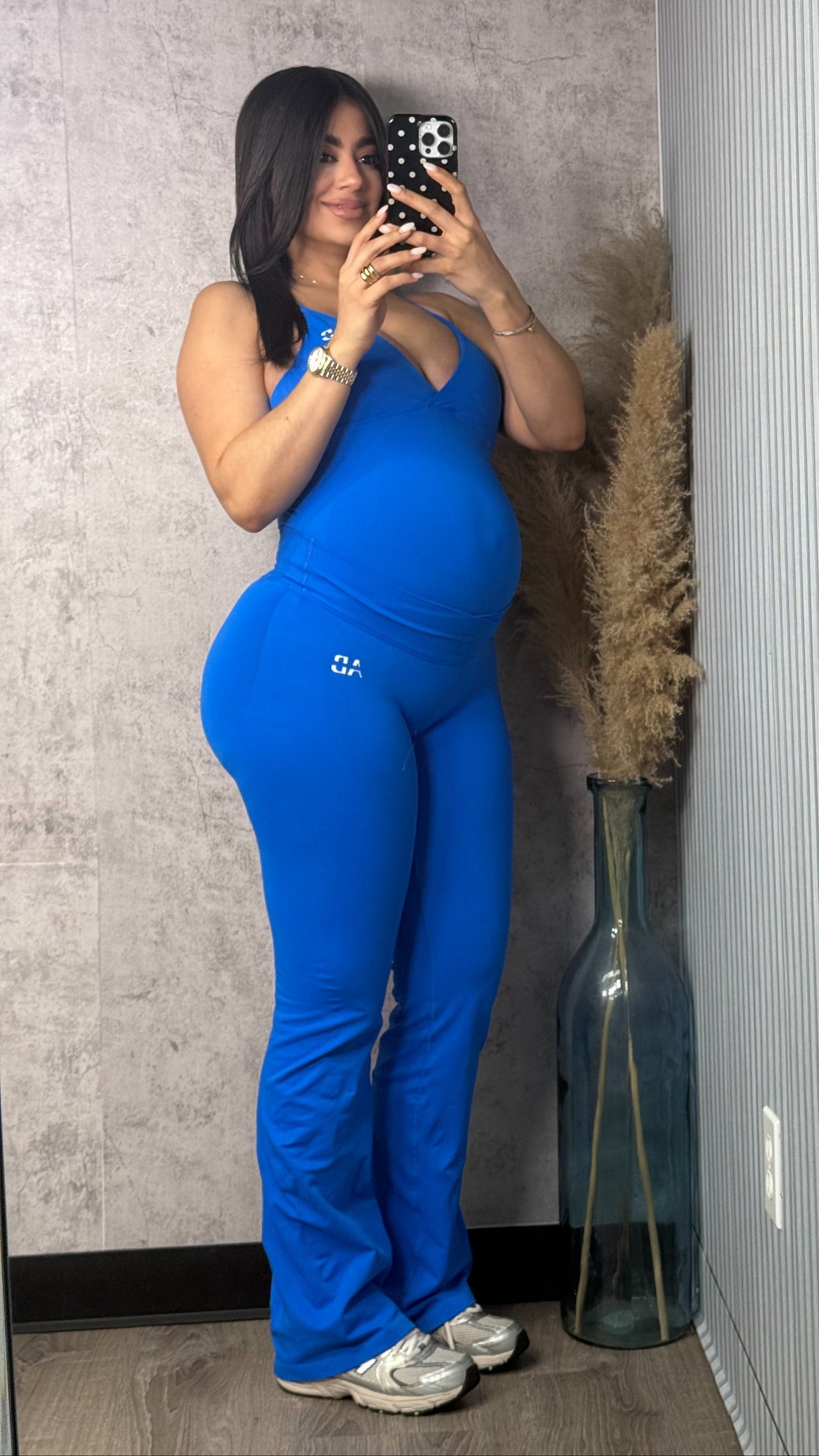 AB VALERIE BLUE PANT SET