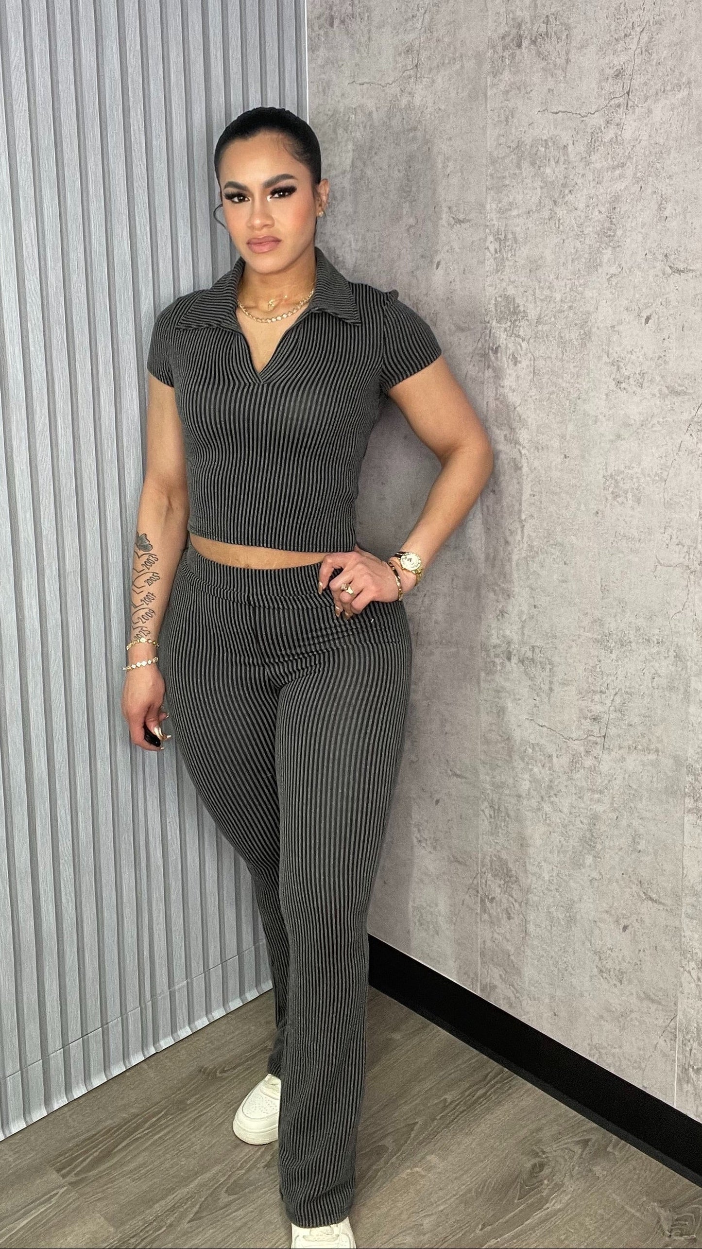 Kassy Mineral Pants Set