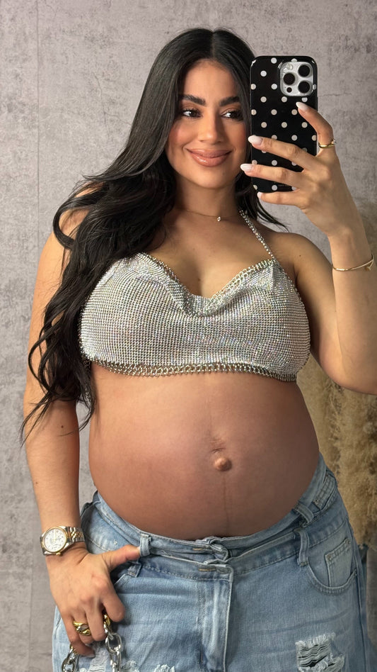 PAMELA TOP SILVER