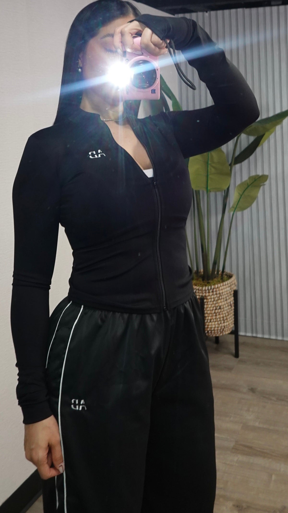AB BLACK LICRA JACKET
