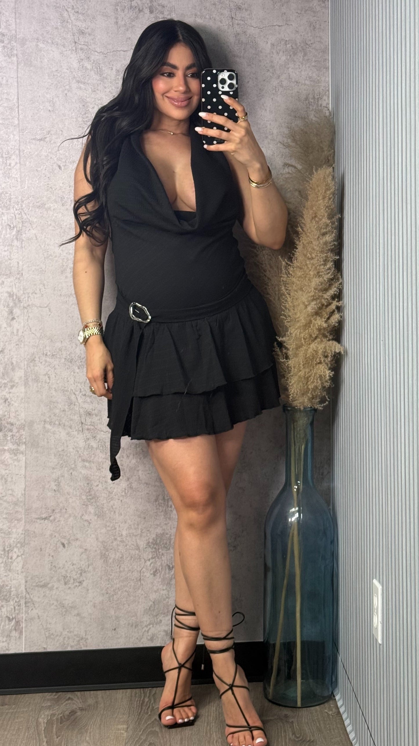 LYANNETTE BLACK DRESS