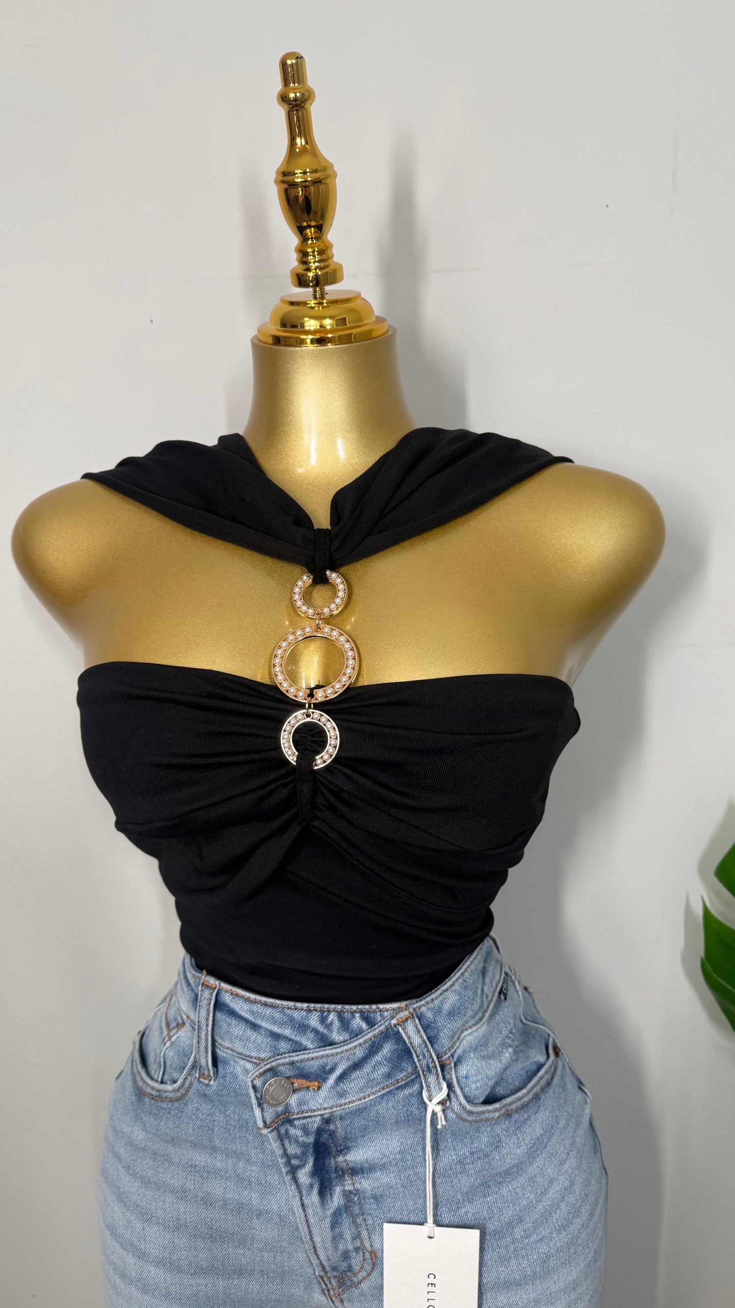 MARLYZ TOP BLACK