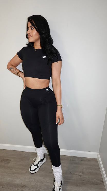AB NAYMA BLACK PANTS SET