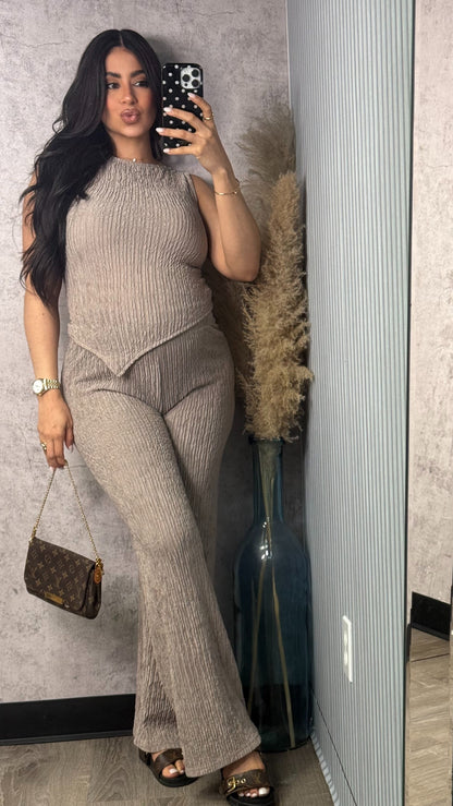 LOURDES PANTS SET