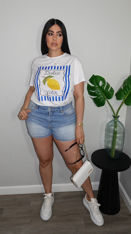 BASIC DENIM SHORT