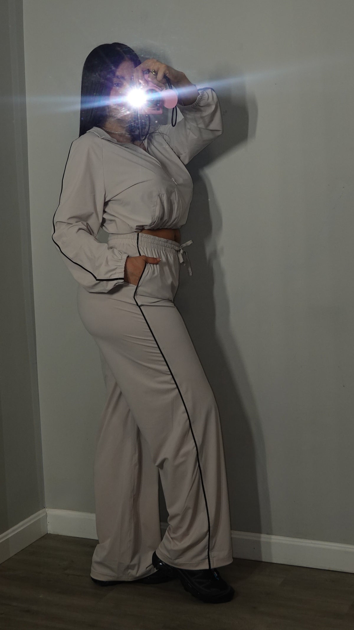 ANGELINA TRACKSUIT SAND COLOR