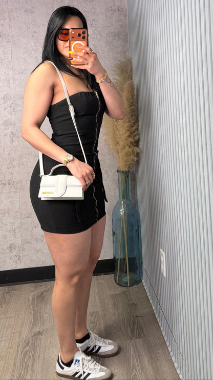 CARGO TUBE DRESS BLACK