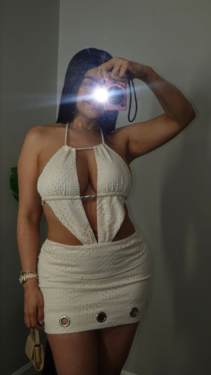 LULU IVORY DRESS