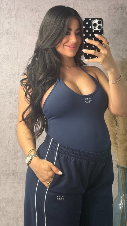AB SASHA NAVY BLUE PANTS SET