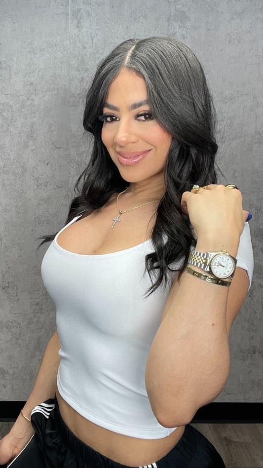 Ana Basic White Top