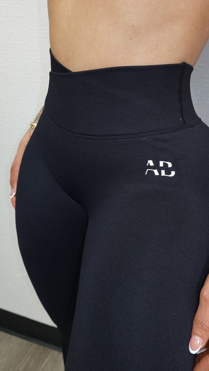 MARINA AB 3PCS PANTS SET BLACK
