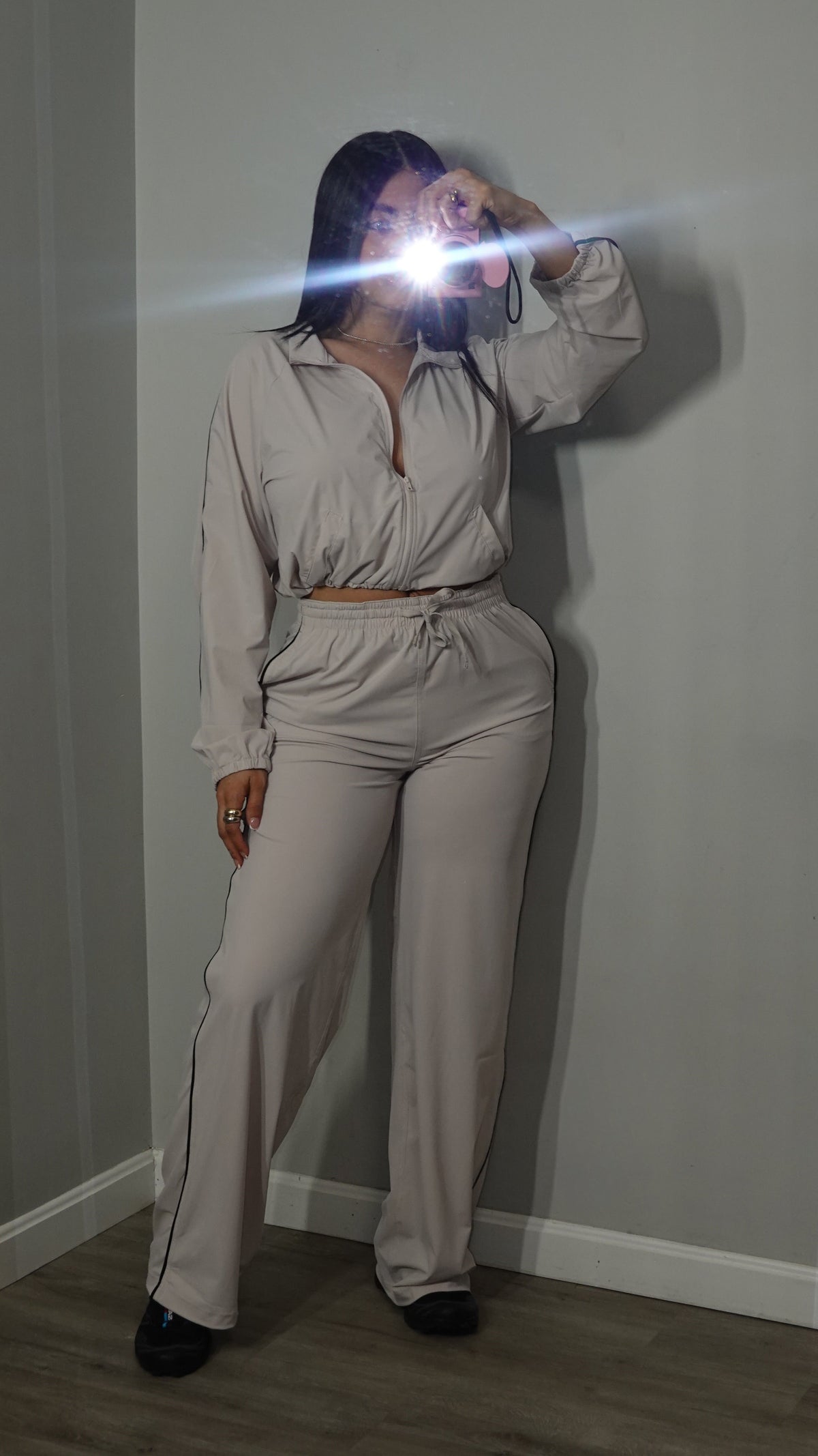 ANGELINA TRACKSUIT SAND COLOR