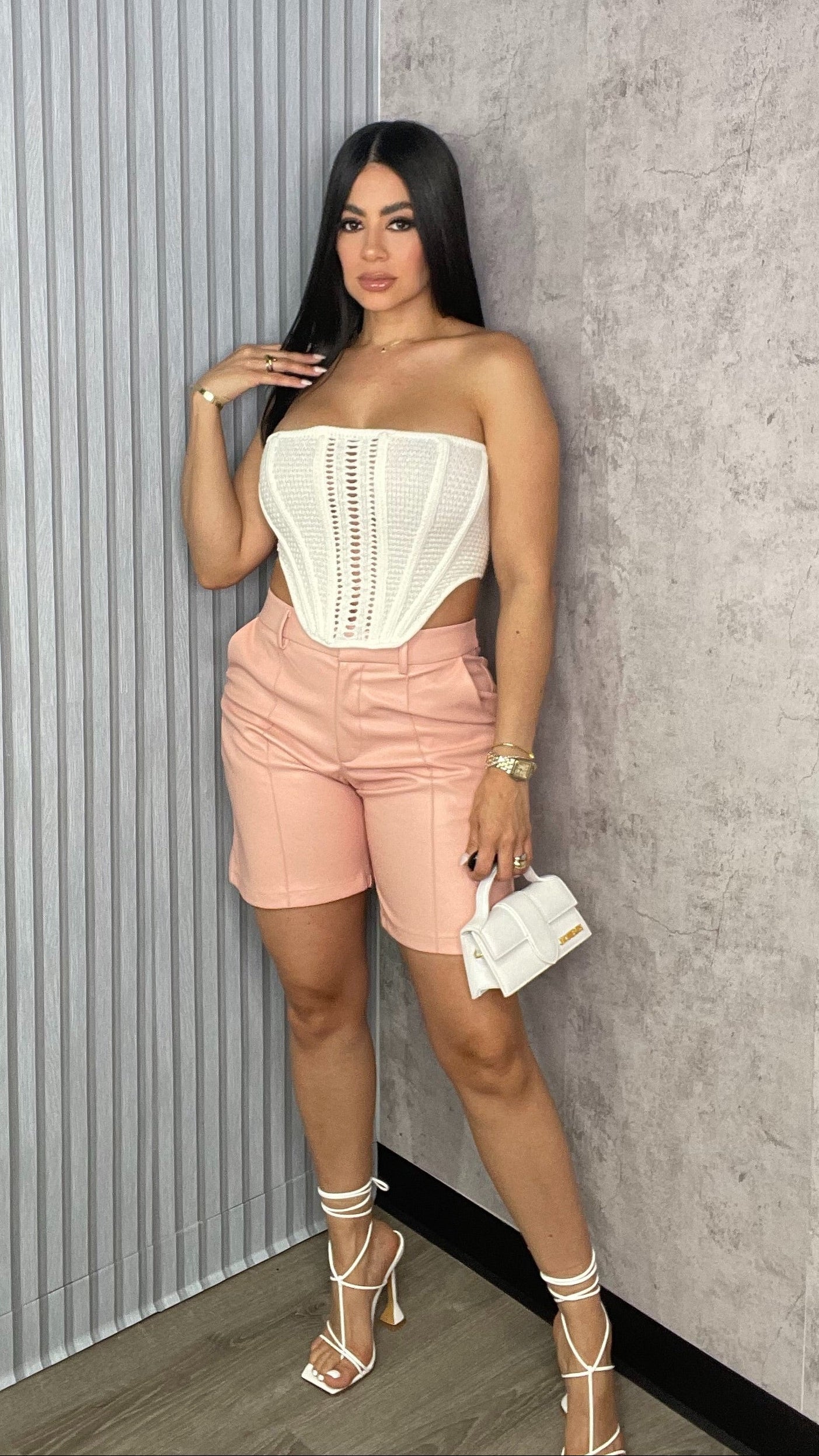 Anayra Soft Pink Pants