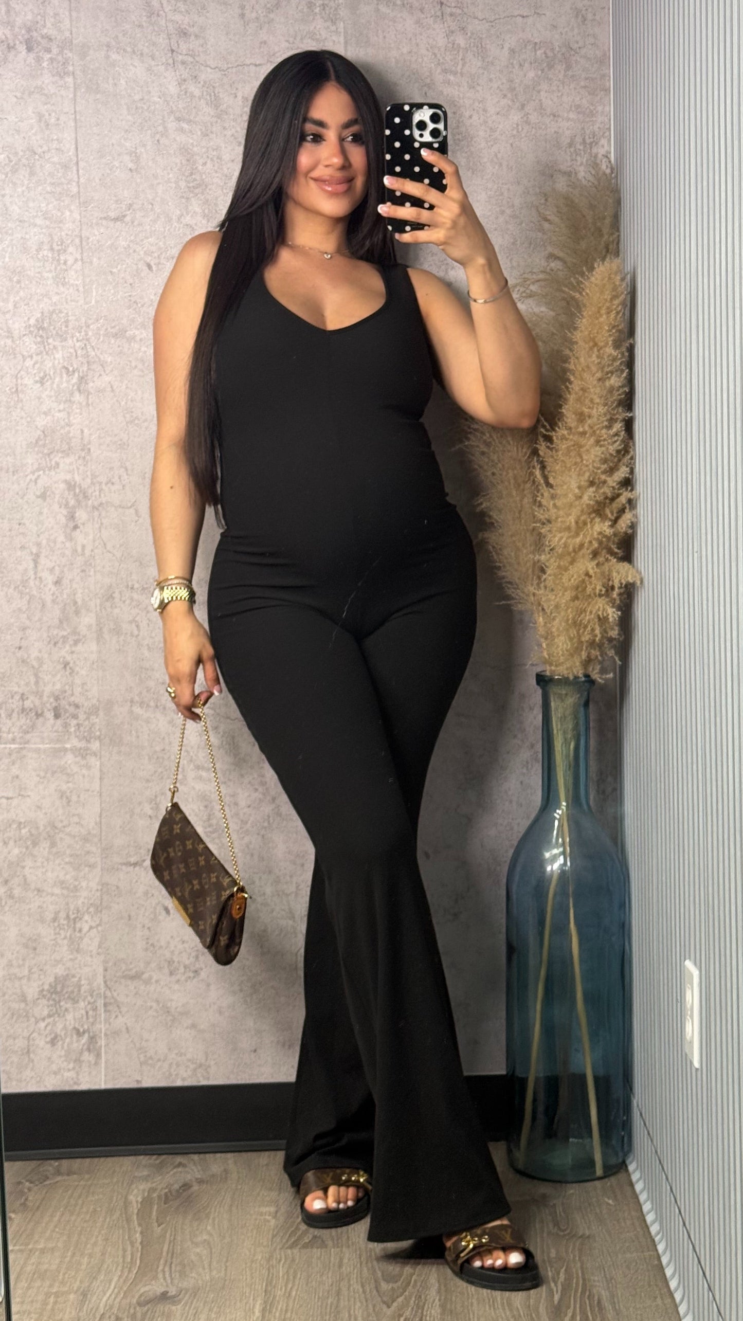 ALE BLACK JUMPSUIT