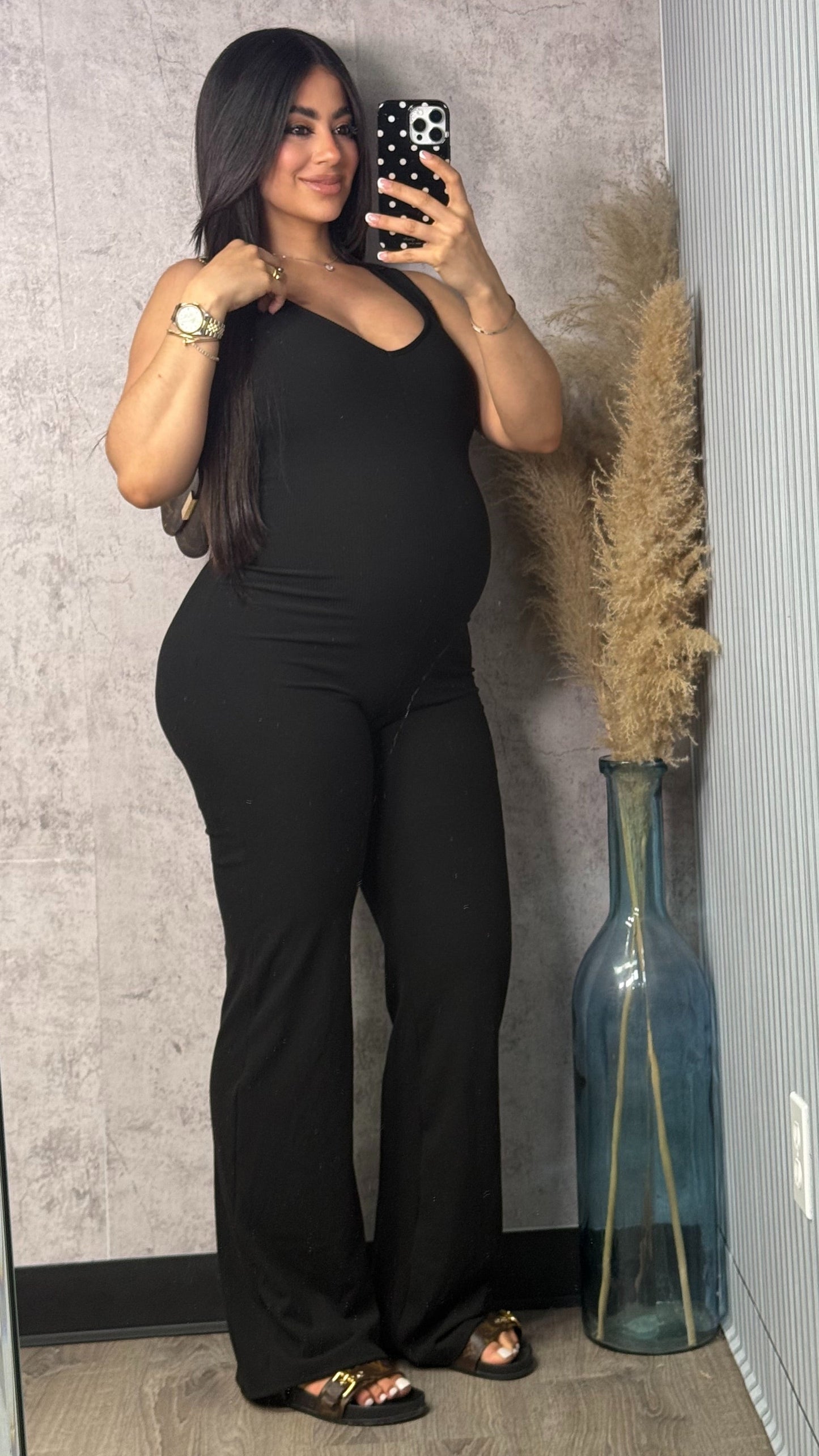 ALE BLACK JUMPSUIT