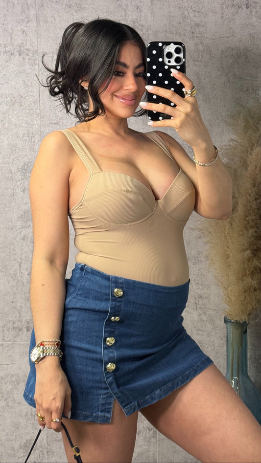 SANDRA NUDE BODYSUIT