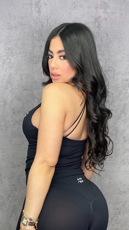 AB VALERIE BLACK PANT SET