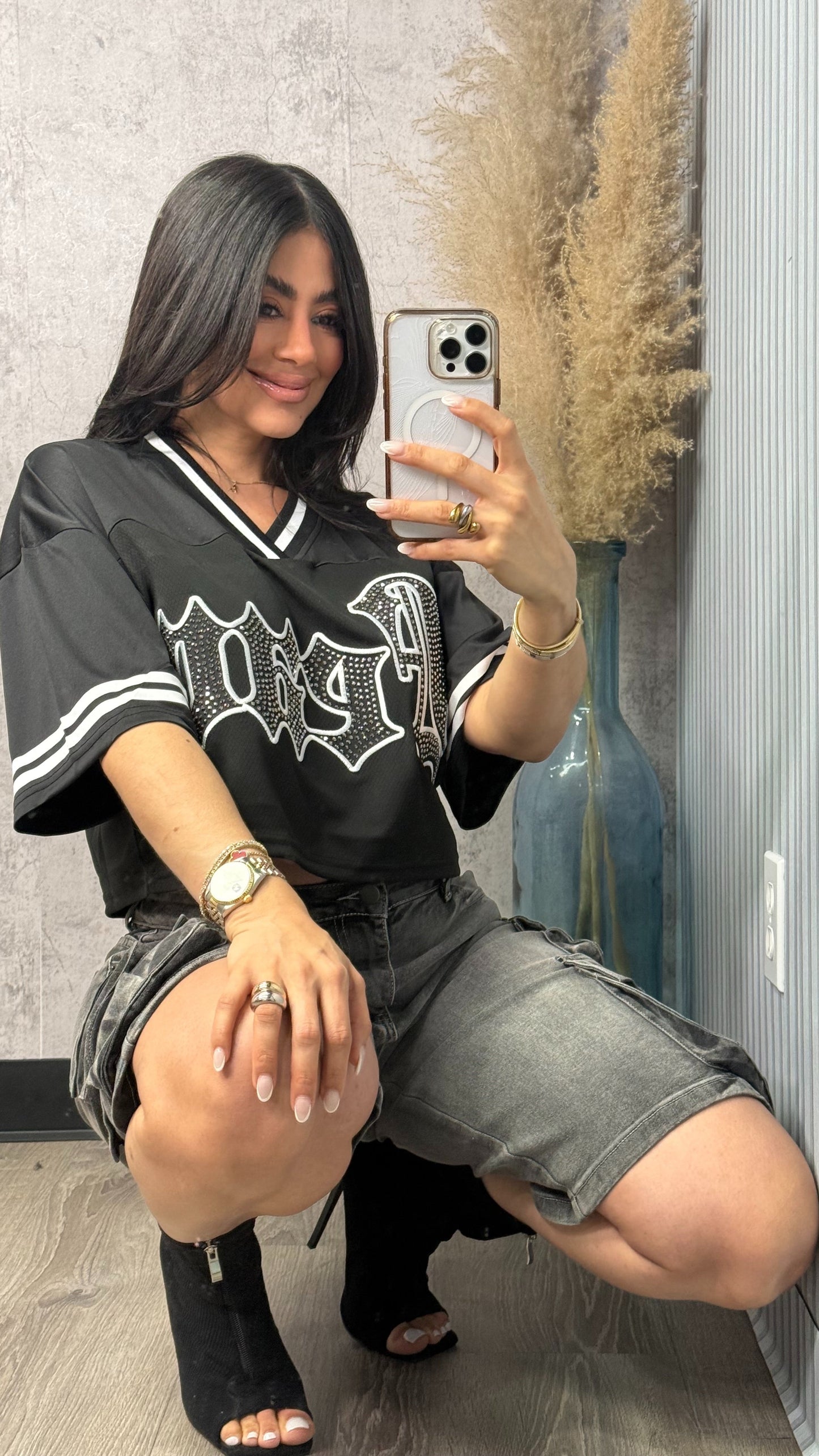 SAMARA JERSEY CROP TOP