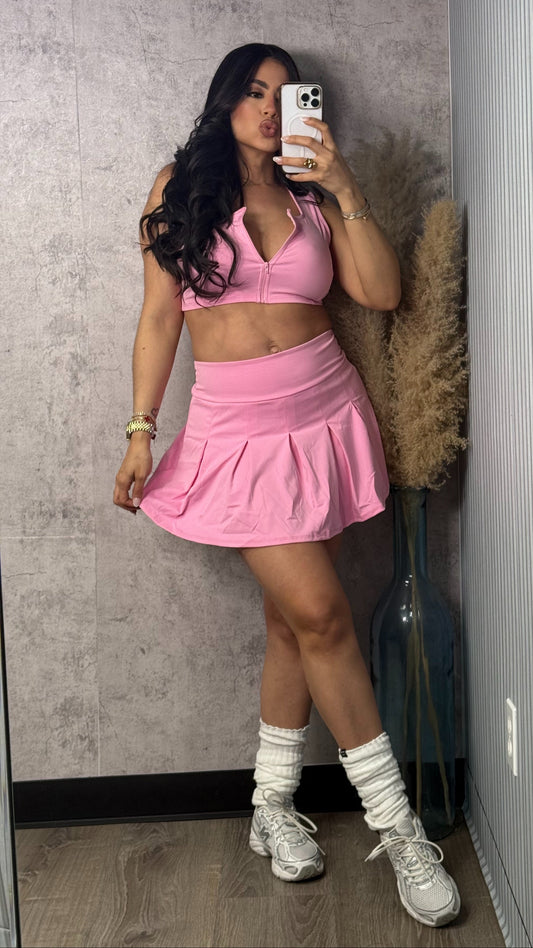 LILY PINK SKORT SET