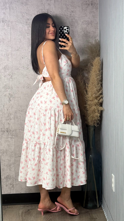 MONIKA WHITE MAXI DRESS