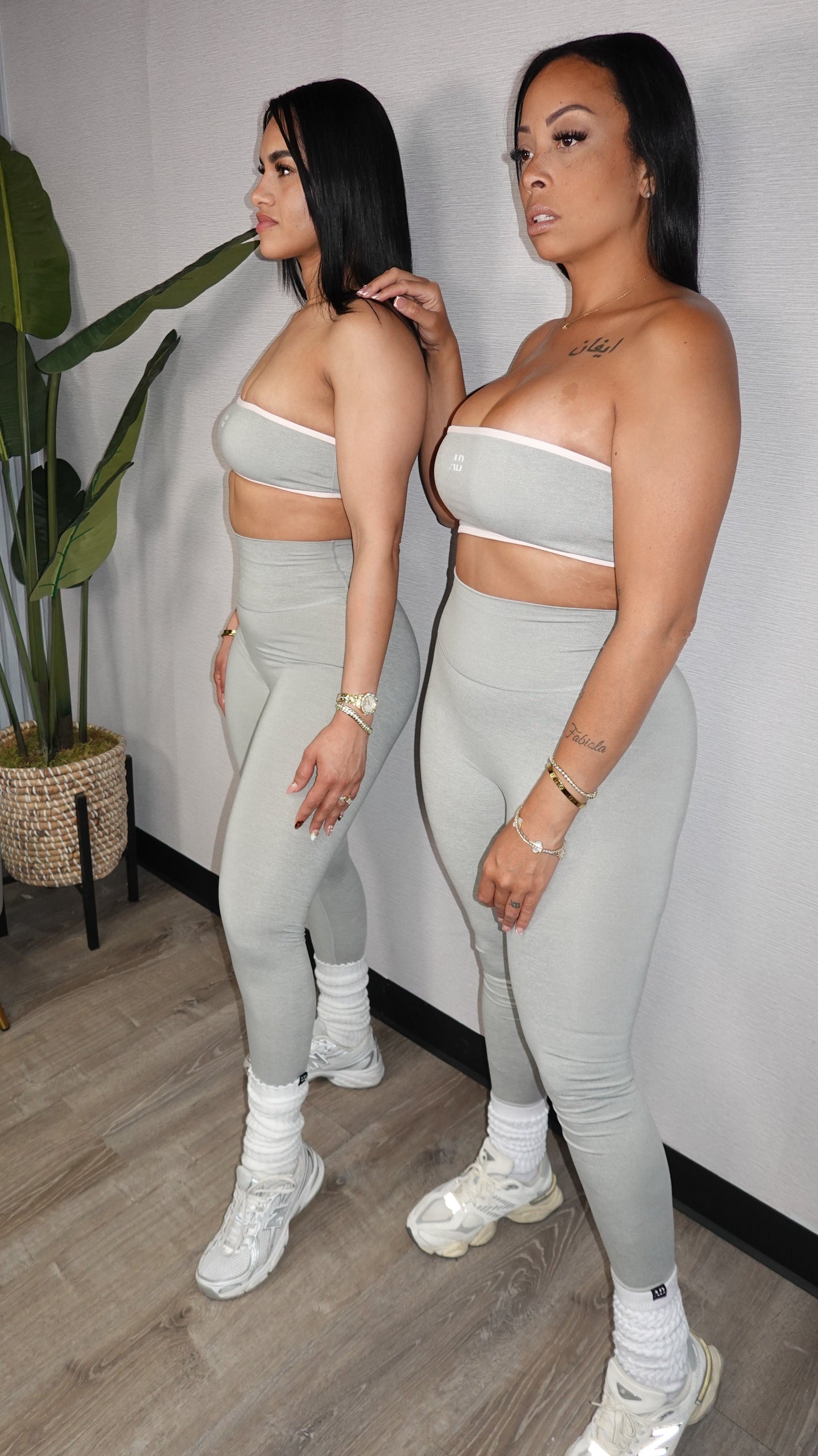 Mimi GREY AND PINK SET