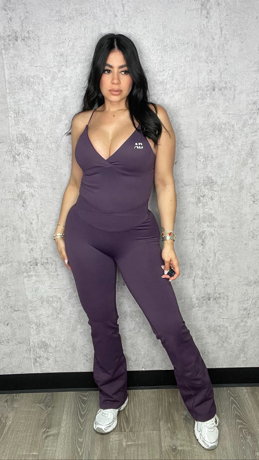 VALERIE PURPLE PANT SET