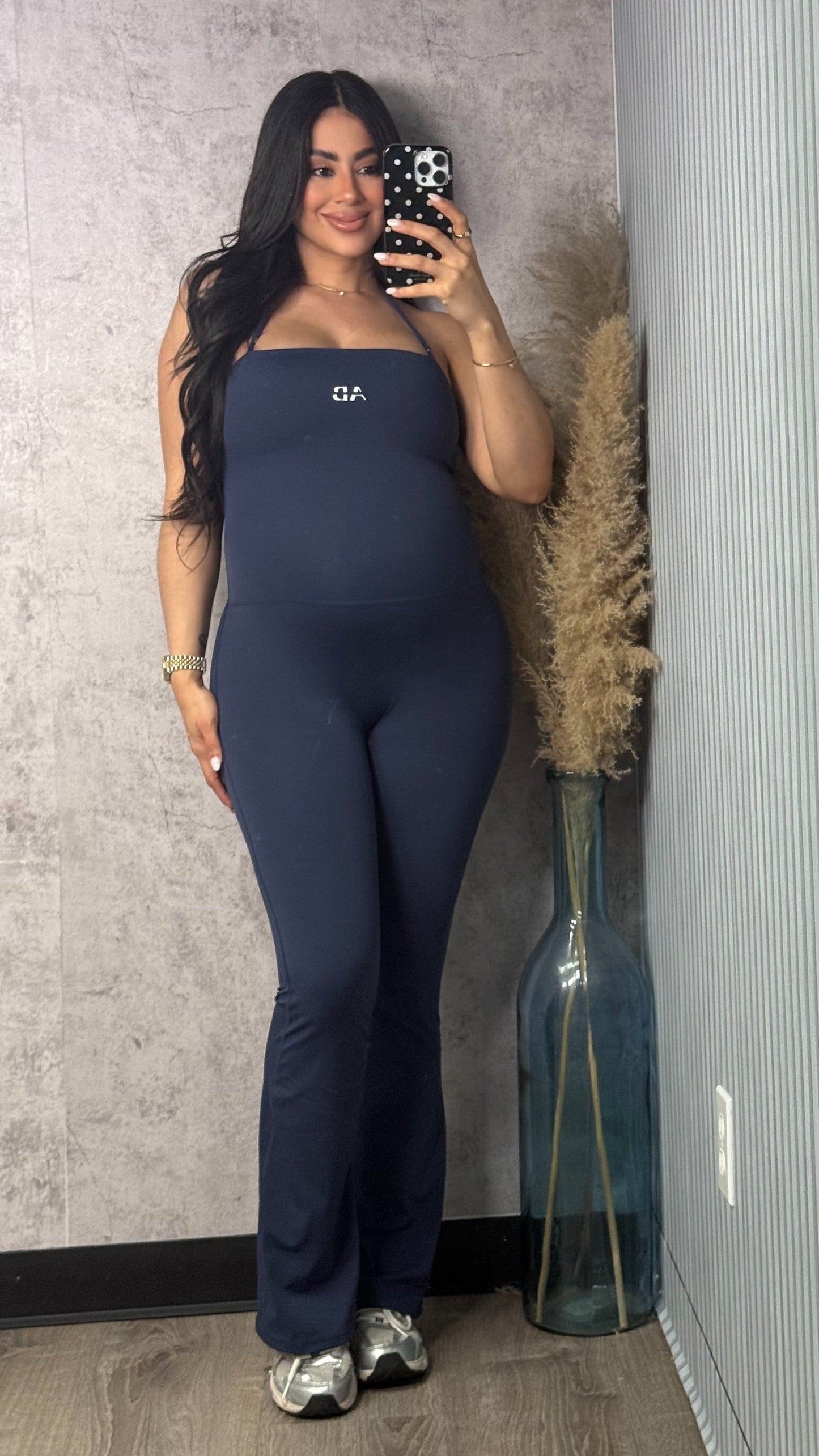 AB STRAP ROXANNA NAVY BLUE JUMPSUIT