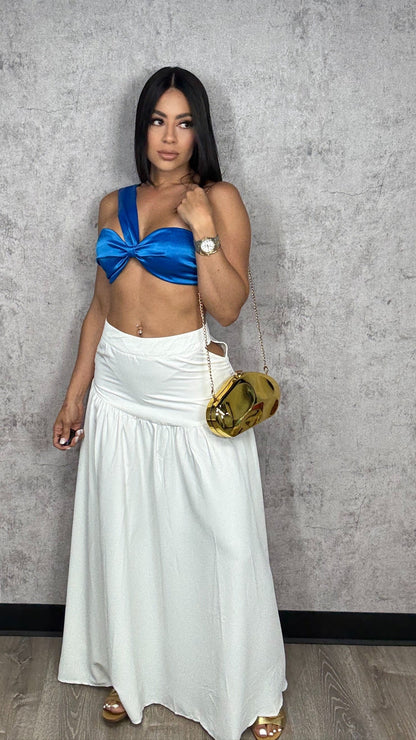 White Maxi Skirt