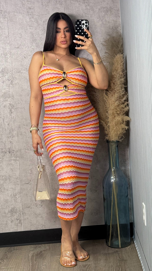 WALESKA MAXI SPRING DRESS