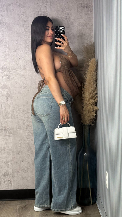 FRANCHESKA BROWN TOP