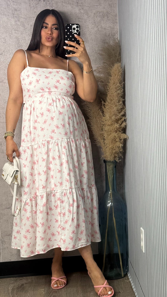 MONIKA WHITE MAXI DRESS