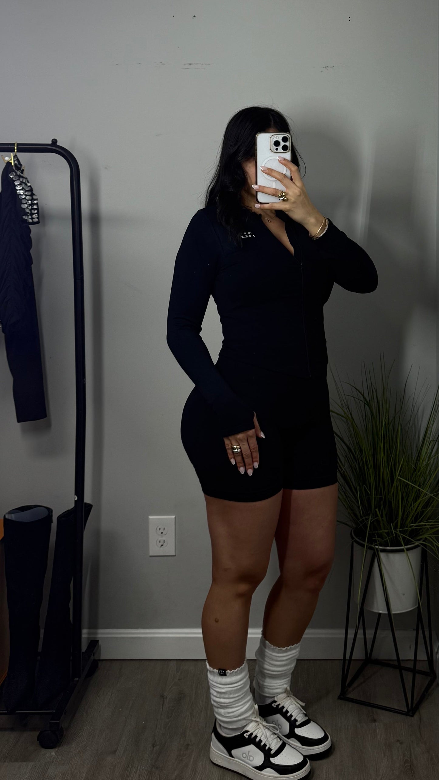 Milany 3pcs Short Set BLACK