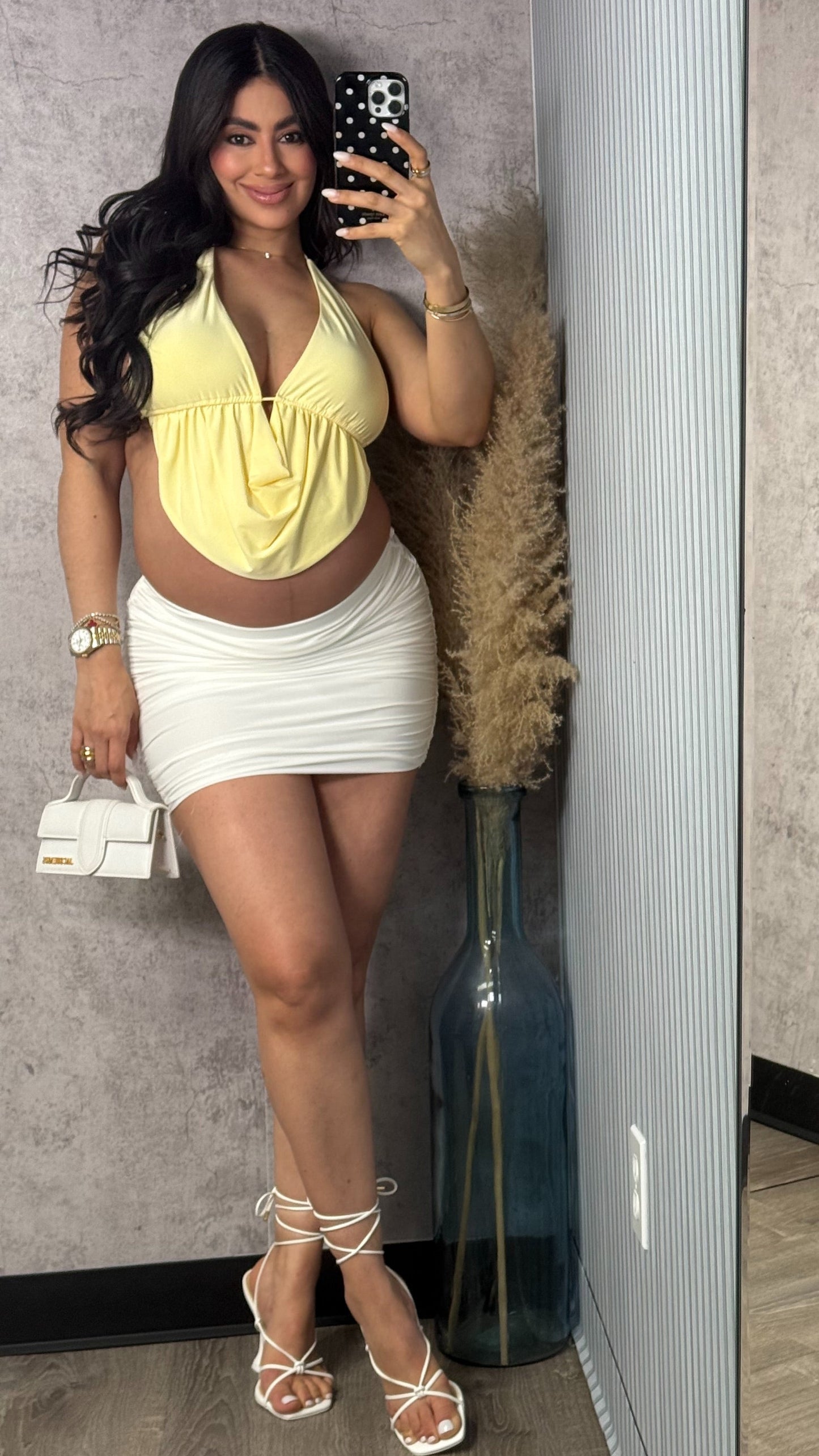 MARU WHITE SKIRT