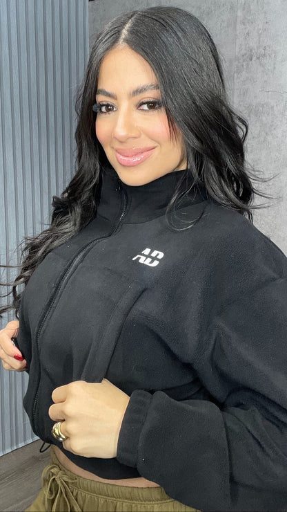 AB BLACK THIKER JACKET