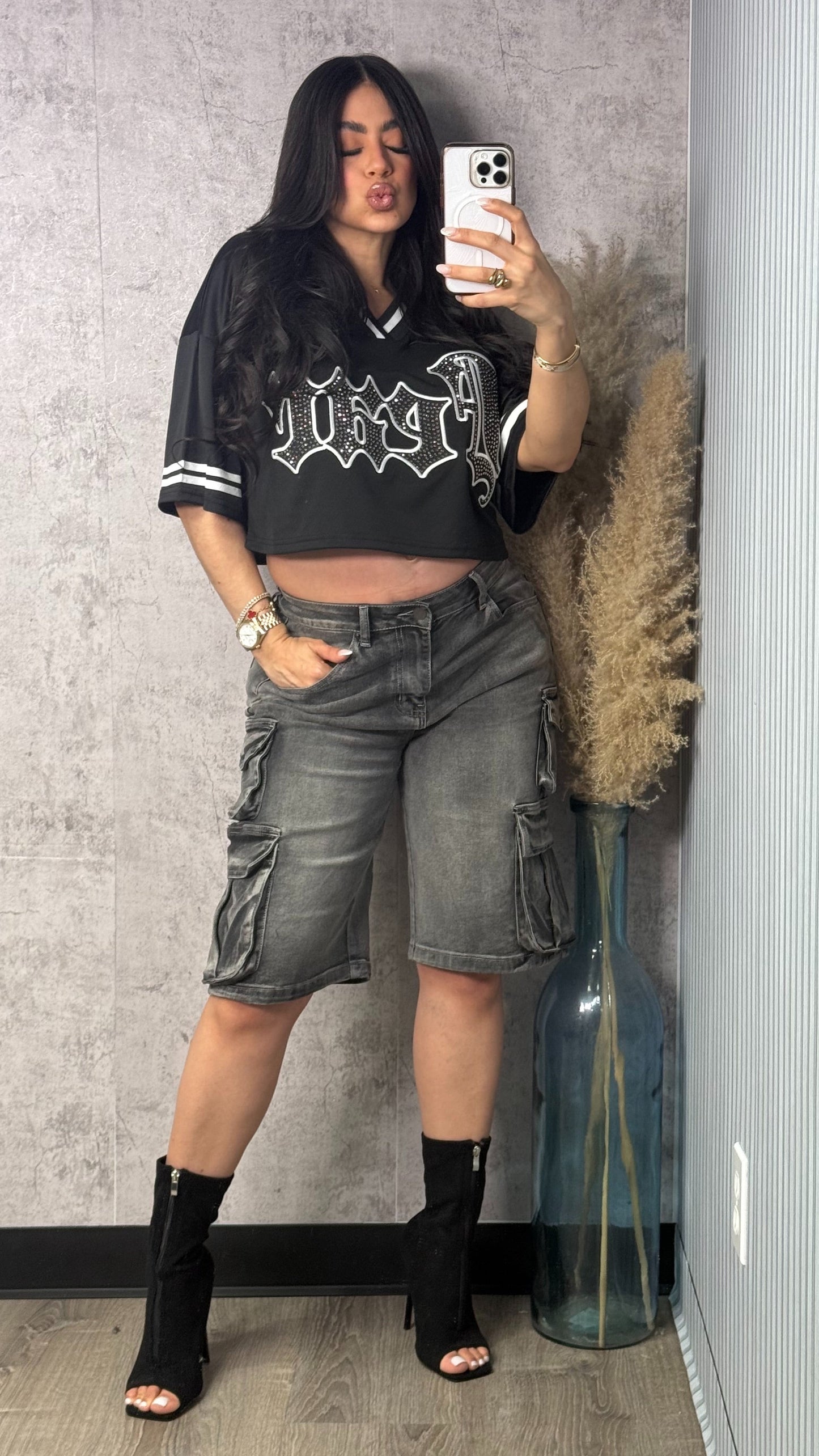 SAMARA JERSEY CROP TOP