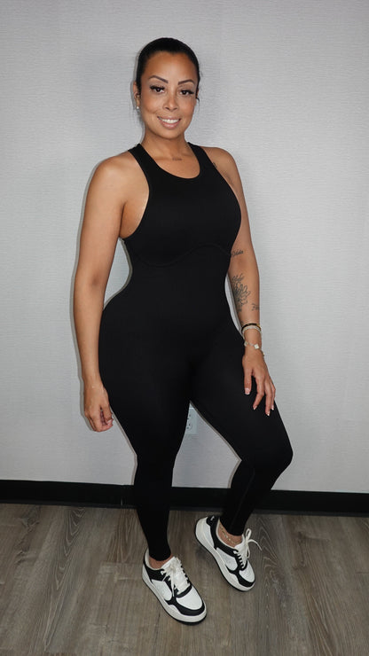 RAYZA BLACK JUMPSUIT