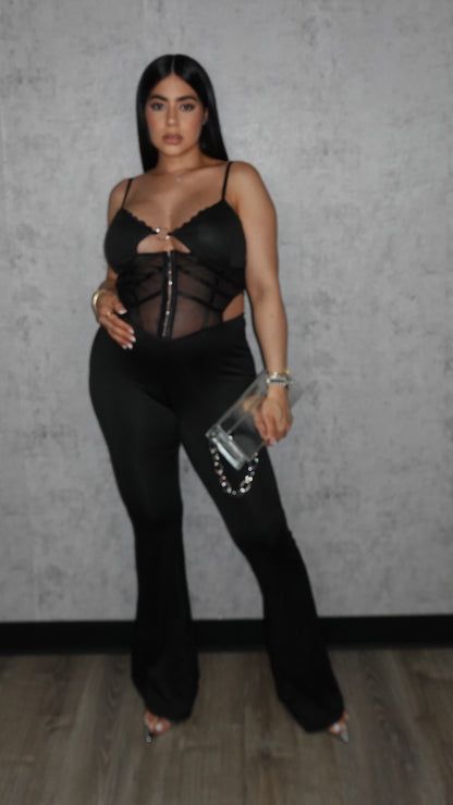 ROXY BLACK JUMPSUIT