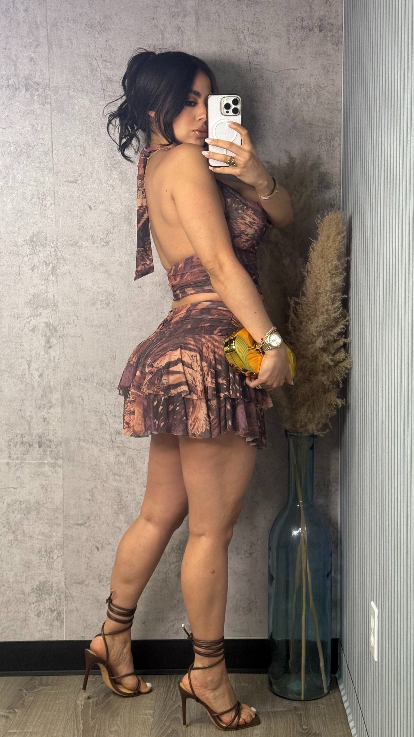 IVY FALDA PANTALON SET